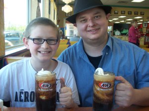 My son and brother Craig